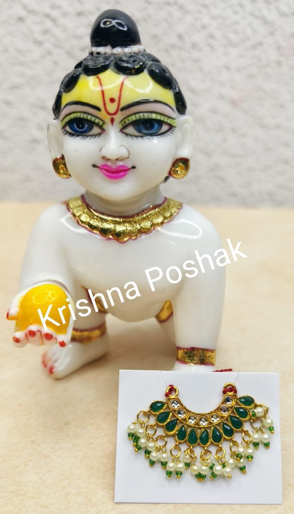 Beautiful Ladoo Gopal Ji Mala - Size 4no - 6no - Kp012 - Image 4
