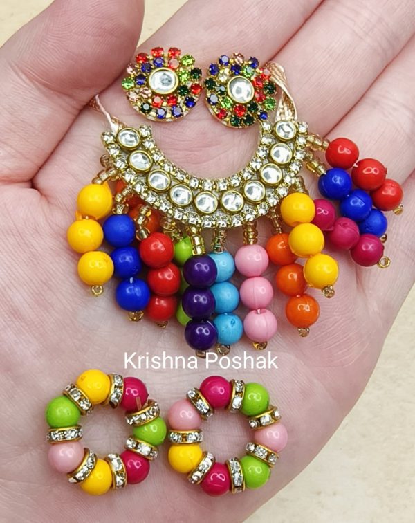 Beautiful Ladoo Gopal Ji Mala - Size 4no - 6no - Kp014-1