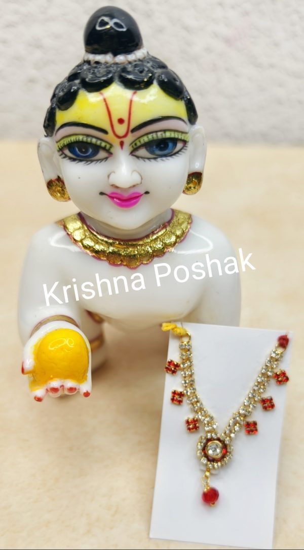 Beautiful Ladoo Gopal Ji Mala - Size 4no - 6no - Kp011 - Image 2