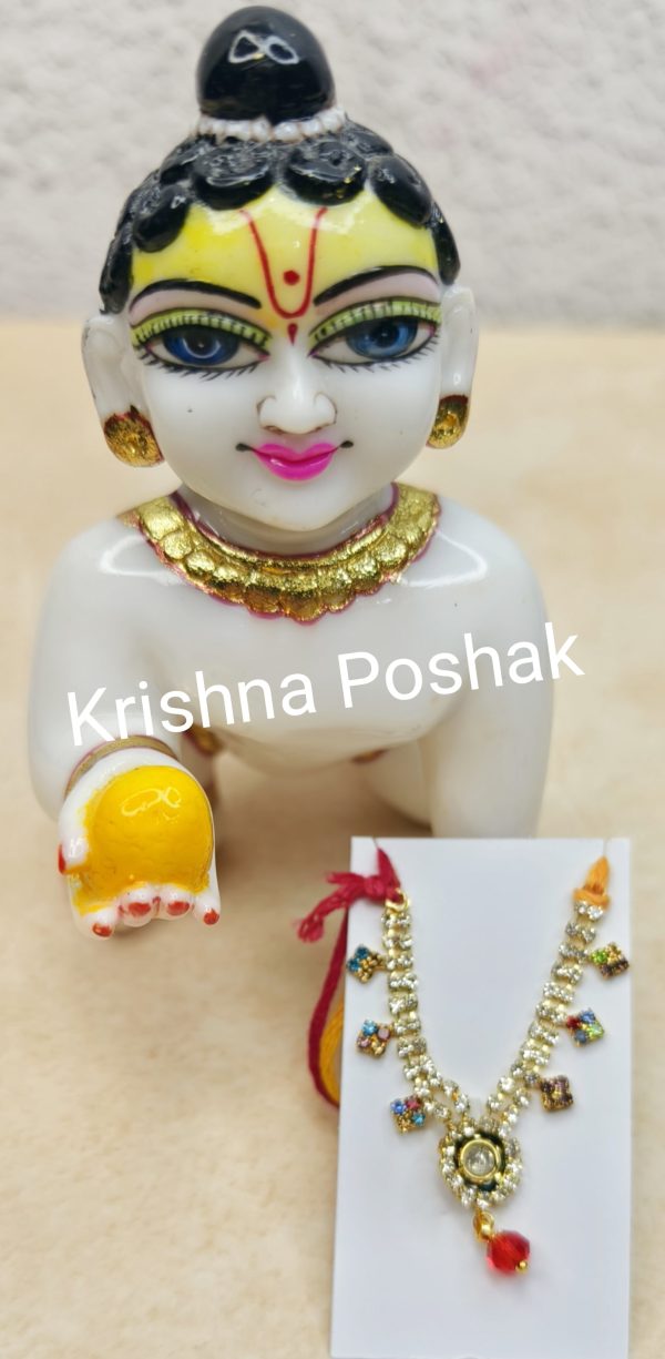 Beautiful Ladoo Gopal Ji Mala - Size 4no - 6no - Kp011 - Image 4