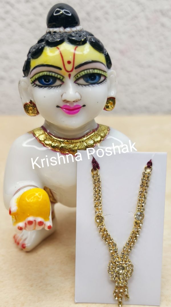 Beautiful Ladoo Gopal Ji Mala - Size 4no - 6no - Kp013 - Image 3