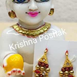 Beautiful Ladoo Gopal Ji Mala - Size 4no - 6no - Kp010