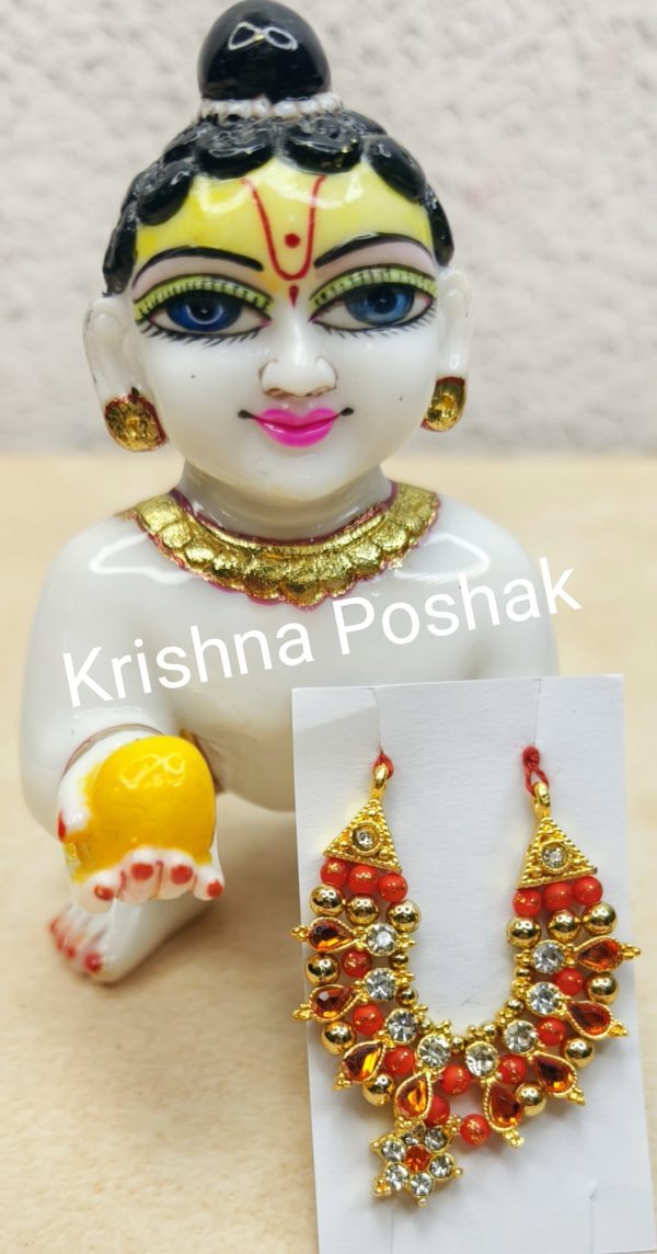 Beautiful Ladoo Gopal Ji Mala - Size 4no - 6no - Kp010 - Image 4