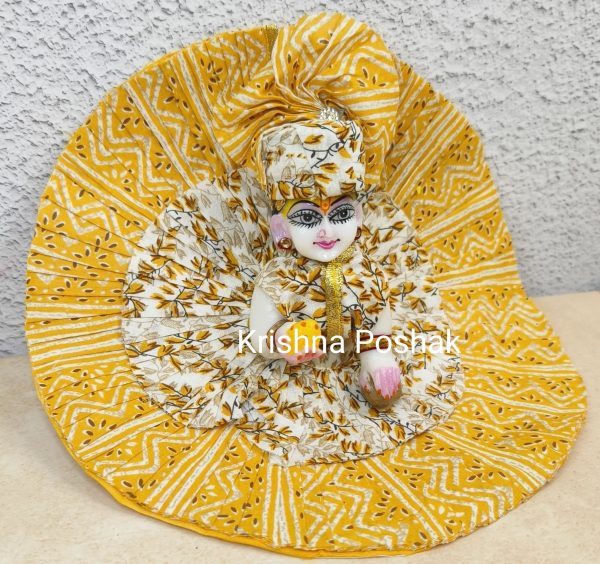 Summer Collection Poshaks For Laddu Gopalji – KP28 - Image 3