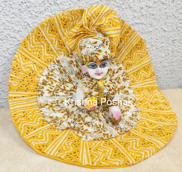 Summer Collection Poshaks For Laddu Gopalji – KP28 - Image 2