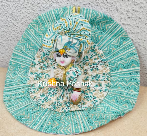 Summer Collection Poshaks For Laddu Gopalji – KP25 - Image 2