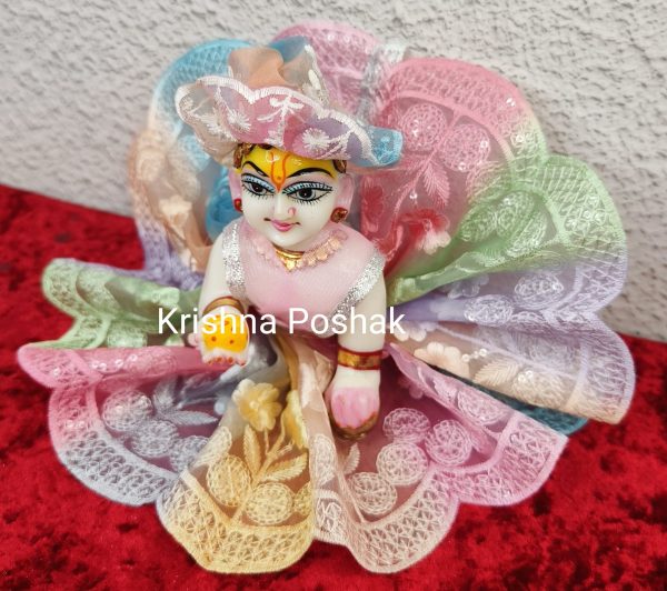 Summer Collection Poshaks For Laddu Gopalji - KP15 - Image 3