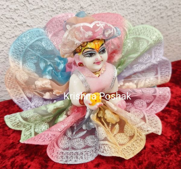 Summer Collection Poshaks For Laddu Gopalji - KP15 - Image 2