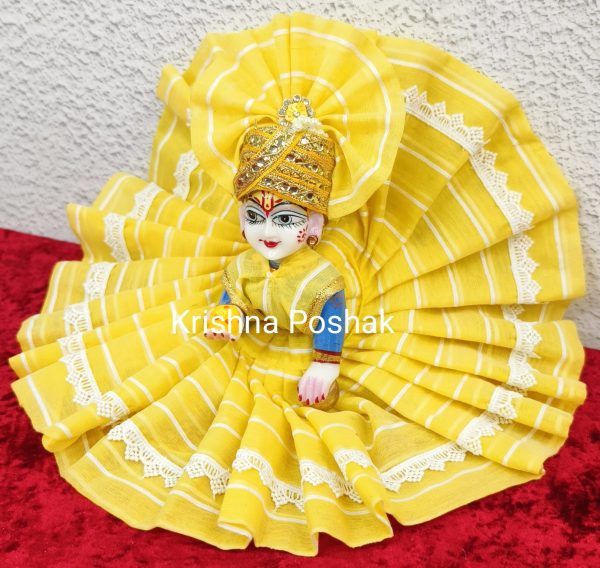 Fancy Summer Collection Poshaks For Laddu Gopalji - KP20 - Image 3
