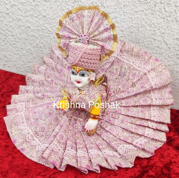 Fancy Summer Collection Poshaks For Laddu Gopalji - KP21 - Image 2