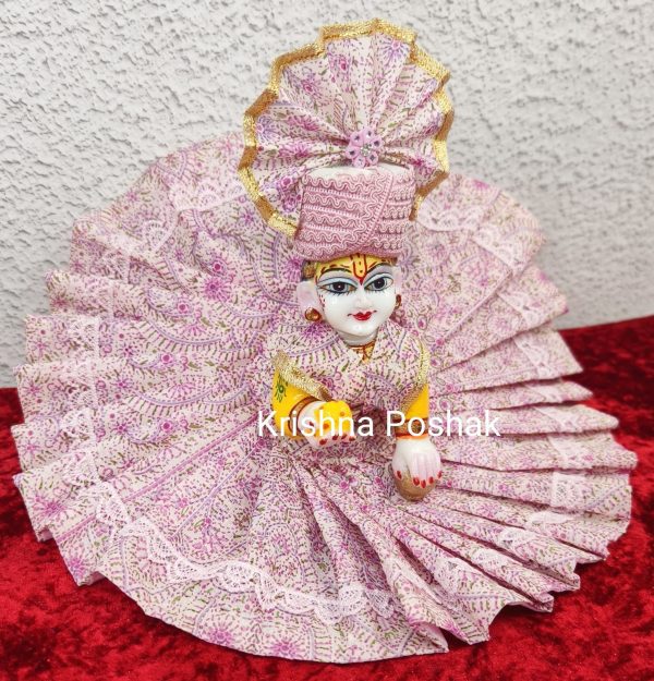Fancy Summer Collection Poshaks For Laddu Gopalji - KP21 - Image 3