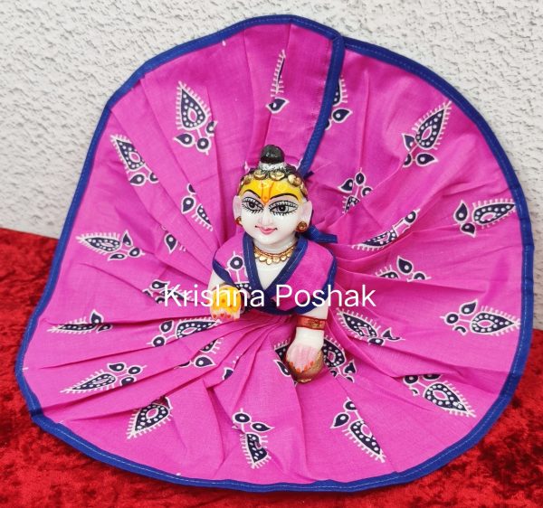 Summer Collection Poshaks For Laddu Gopalji - KP12 - Image 3