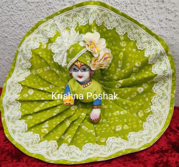 Premium Quality Cotton Poshak For Ladoo Gopal Ji | Washable | k001 - Image 3