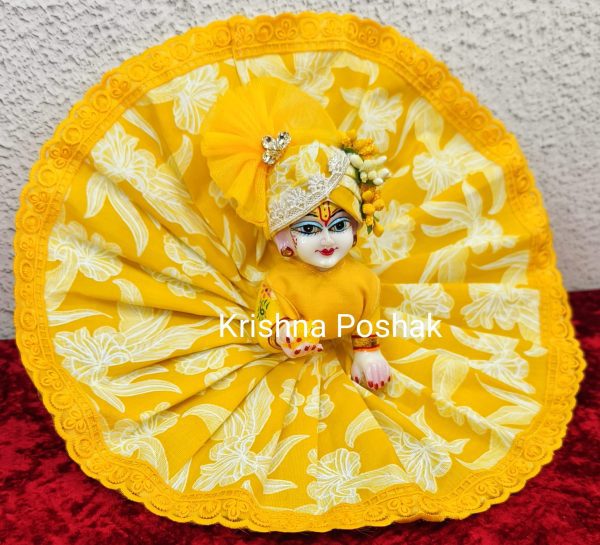 Premium Quality Cotton Poshak for Ladoo Gopal Ji | Washable | k002 - Image 2