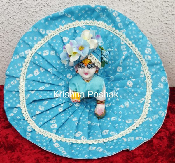 Premium Quality Cotton Poshak for Ladoo Gopal Ji | Washable | k003
