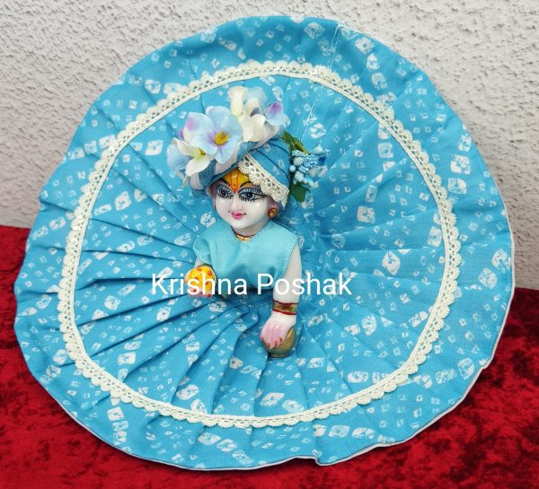 Premium Quality Cotton Poshak for Ladoo Gopal Ji | Washable | k003 - Image 3