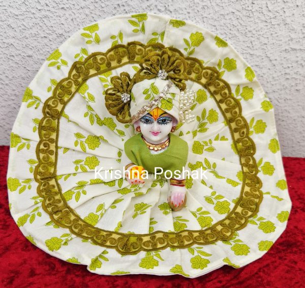 Premium Quality Cotton Poshak for Ladoo Gopal Ji | Washable | k006
