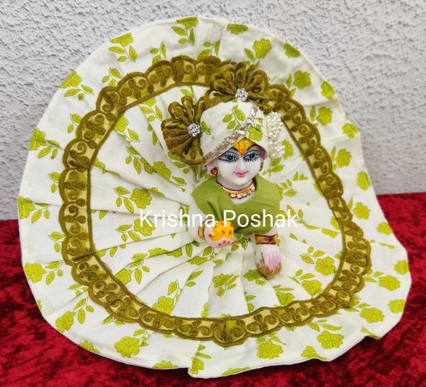 Premium Quality Cotton Poshak for Ladoo Gopal Ji | Washable | k006 - Image 3