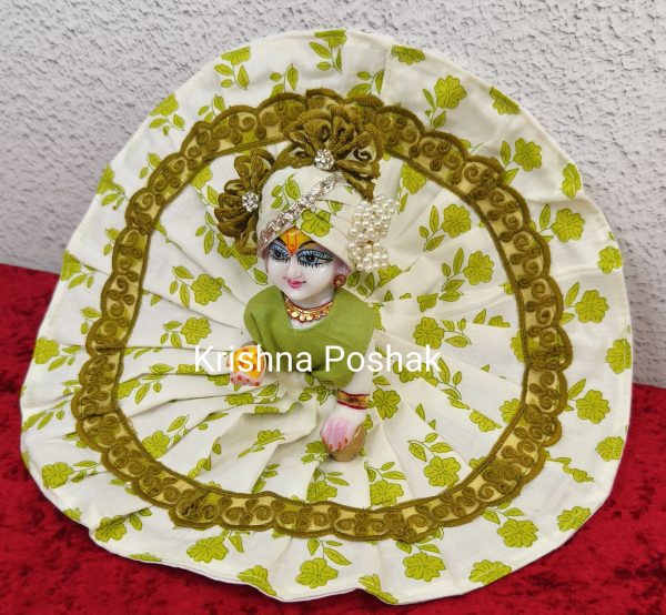 Premium Quality Cotton Poshak for Ladoo Gopal Ji | Washable | k006 - Image 2