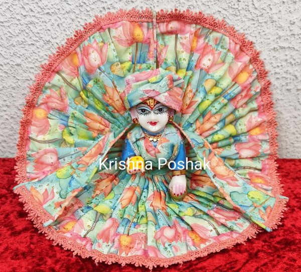 Premium Quality Cotton Poshak for Ladoo Gopal Ji | Washable | k007