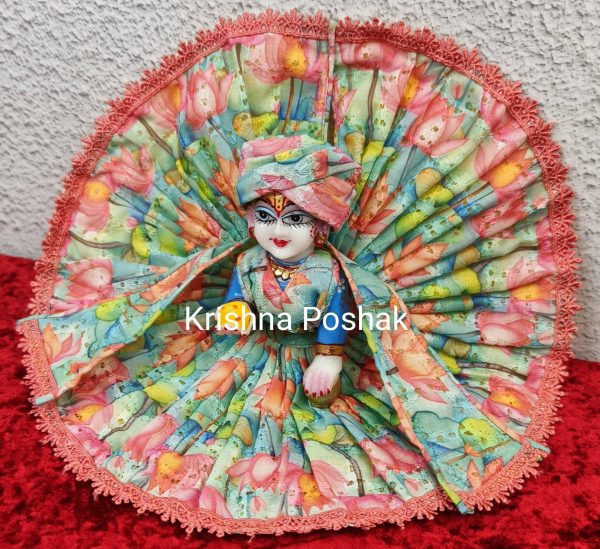 Premium Quality Cotton Poshak for Ladoo Gopal Ji | Washable | k007 - Image 3