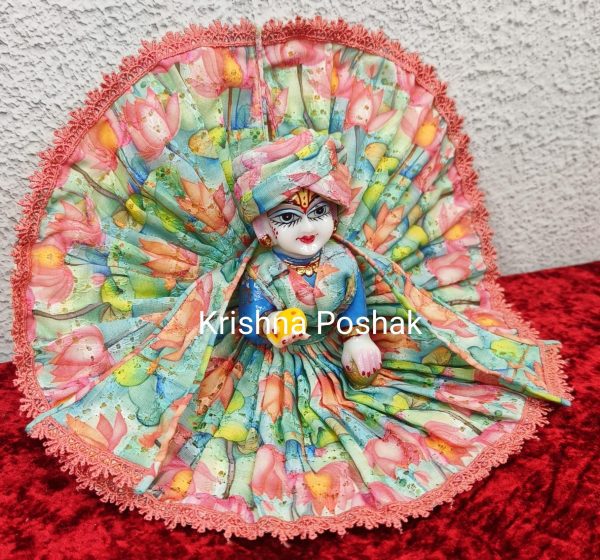 Premium Quality Cotton Poshak for Ladoo Gopal Ji | Washable | k007 - Image 2