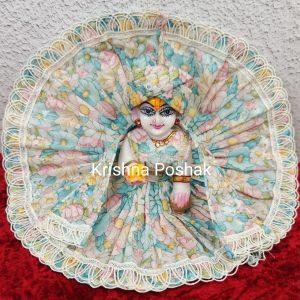 Premium Quality Cotton Poshak for Ladoo Gopalji | Washable | K009