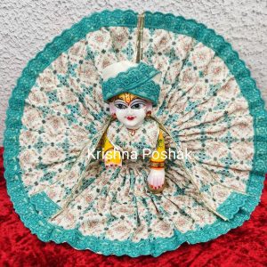 Premium Quality Cotton Poshak for Ladoo Gopal Ji | Washable | k008