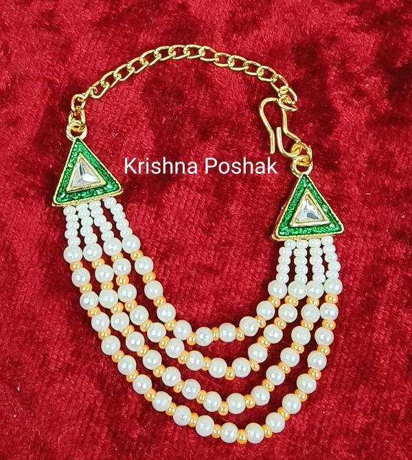 Premium Quality Moti Mala For Ladoo Gopal Ji-Kp002 - Image 3