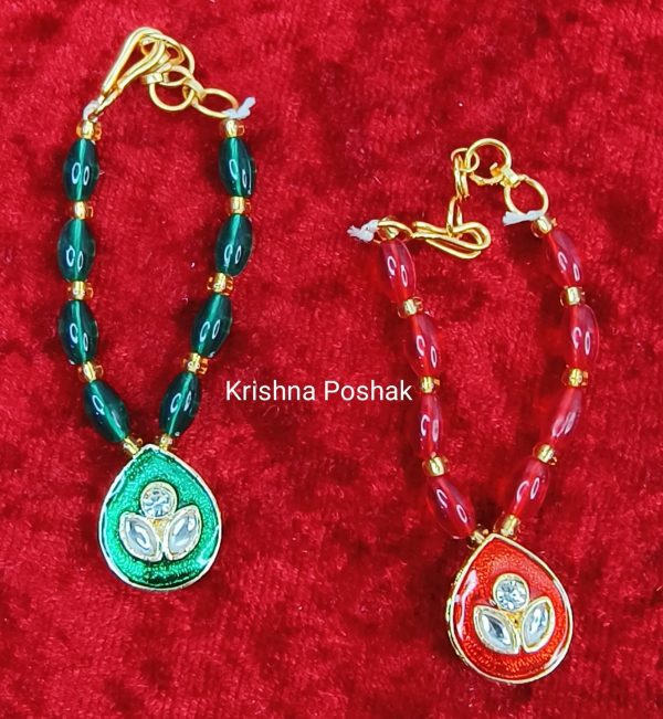 Premium Quality Kundan Mala For Ladoo Gopal Ji-Kp003