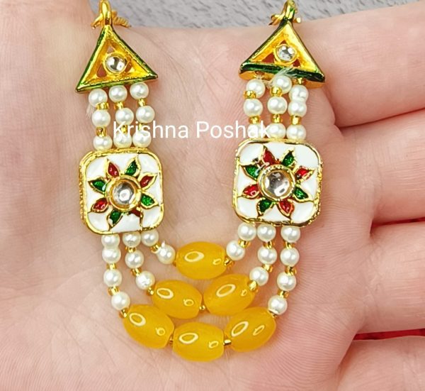 Premium Quality Meenakari Mala For Ladoo Gopal Ji-Kp001 - Image 6