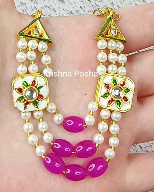 Premium Quality Meenakari Mala For Ladoo Gopal Ji-Kp001 - Image 5