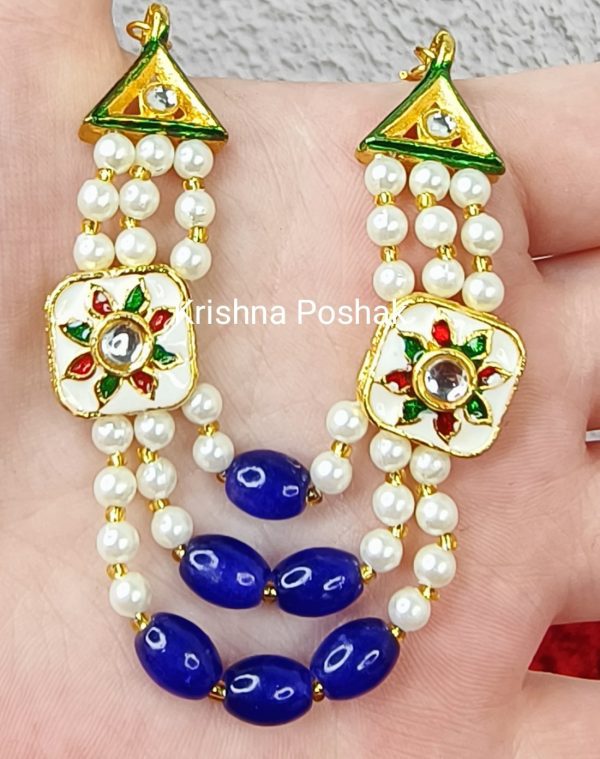 Premium Quality Meenakari Mala For Ladoo Gopal Ji-Kp001 - Image 4