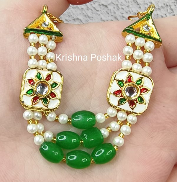 Premium Quality Meenakari Mala For Ladoo Gopal Ji-Kp001 - Image 2