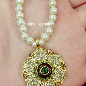 Premium Quality Meenakari Ad Stone Mala For Ladoo Gopal Ji-Kp004