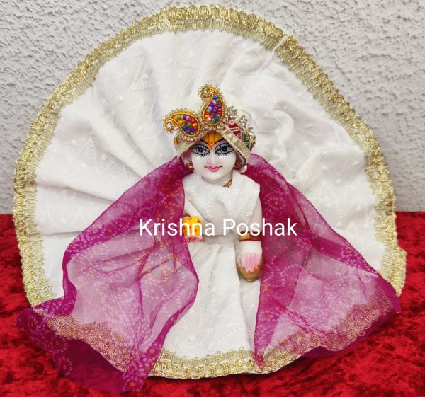 Fancy Janmastami Poshak For Laddu Gopalji - AP2