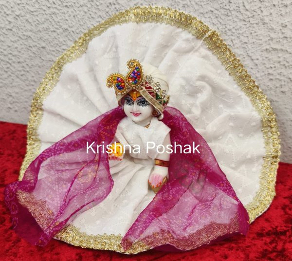 Fancy Janmastami Poshak For Laddu Gopalji - AP2 - Image 3