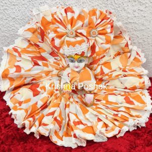 Premium Quality Cotton Poshak for Ladoo Gopalji | Washable | K0013