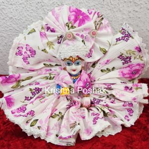 Premium Quality Cotton Poshak for Ladoo Gopalji | Washable | K0012