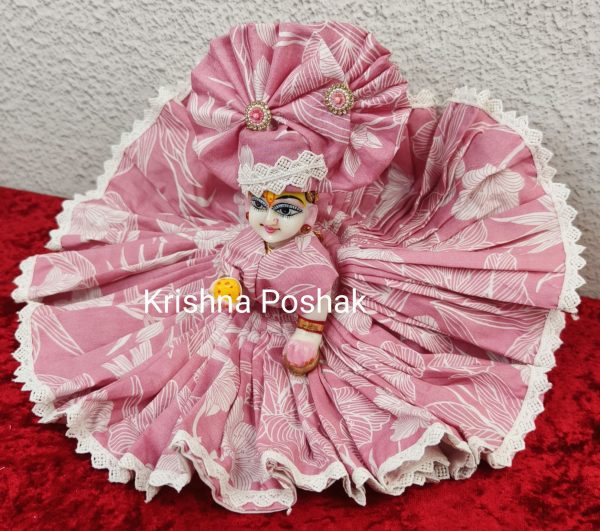 Premium Quality Cotton Poshak for Ladoo Gopalji | Washable | K0010 - Image 2