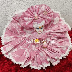 Premium Quality Cotton Poshak for Ladoo Gopalji | Washable | K0010
