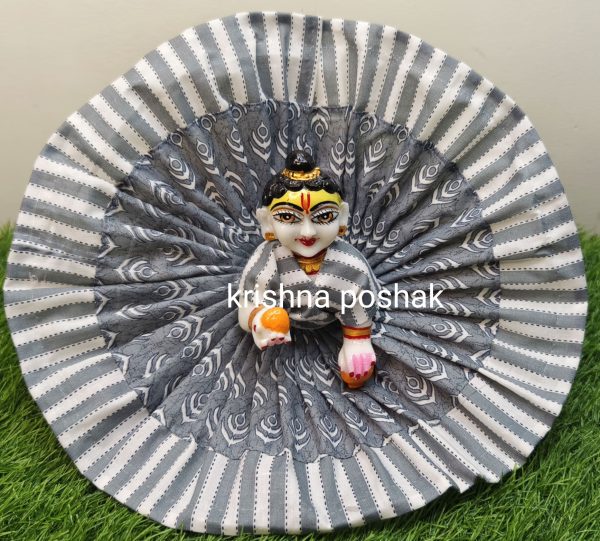 Summer Collection Poshaks For Laddu Gopalji – KP49 - Image 5
