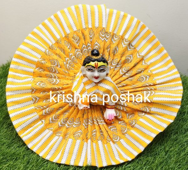 Summer Collection Poshaks For Laddu Gopalji – KP49 - Image 4