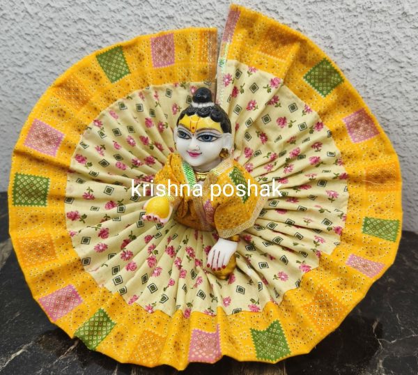 Summer Collection Poshaks For Laddu Gopalji – KP44 - Image 5