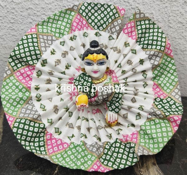 Summer Collection Poshaks For Laddu Gopalji – KP43 - Image 4