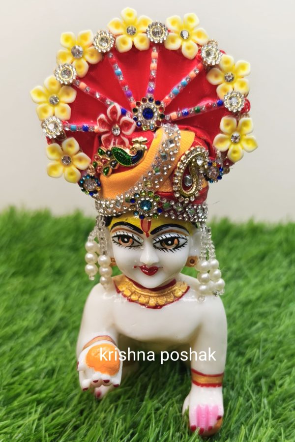 Fancy Pagdi For Laddu Gopalji-8 - Image 5