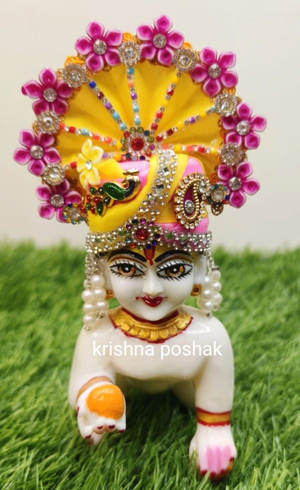Fancy Pagdi For Laddu Gopalji-8 - Image 4