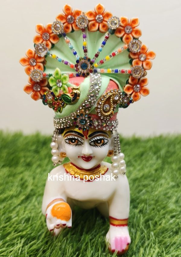 Fancy Pagdi For Laddu Gopalji-8 - Image 3