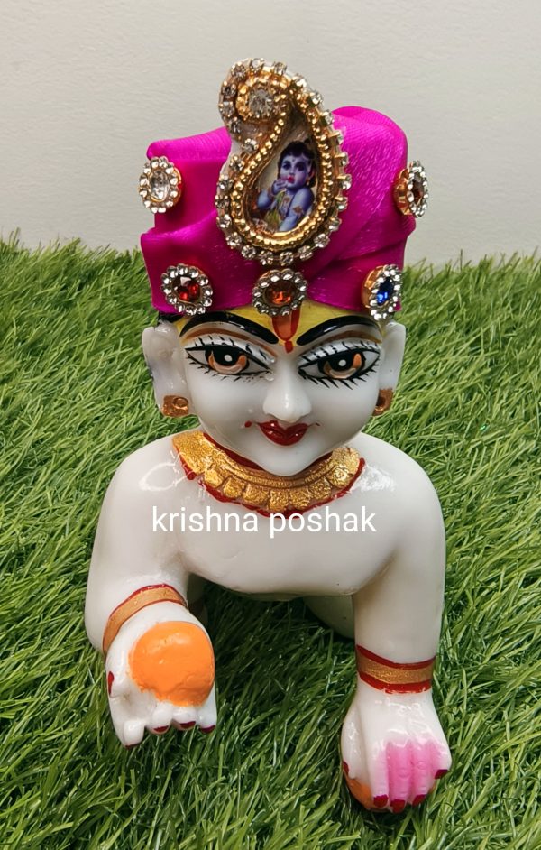 Fancy Pagdi For Laddu Gopalji-10 - Image 4