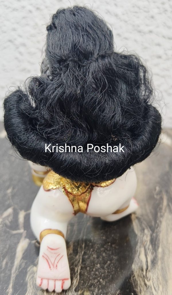 Straight Hair For Ladoo Gopalji - Image 3